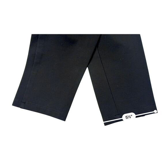 Calvin Klein Ponte Skinny Jeans 10 Black Modern Stretch Knit - Picture 5 of 11